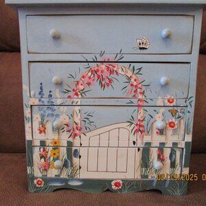 Hand Painted Jewelry Box